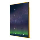 ZENNIO - Interrupteur capacitif TMD de 8 boutons avec thermostat. Cadre doré - Personn...