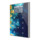 ZENNIO - Capacitive touch panel with 8 buttons and display. PC-ABS frame - Custom ( VI...