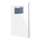 ZENNIO - Capacitive touch panel with 8 buttons and display. PC-ABS frame - White (VIEW...