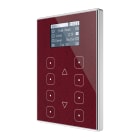 ZENNIO - Interrupteur capacitif de 8 boutons et écran (modèle VIEW). Cadre aluminium ...