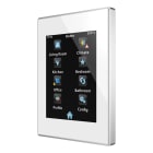 ZENNIO - Z41 Lite. Color capacitive touch panel. Aluminium frame - White
