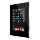 ZENNIO - Z41 Pro. Color capacitive touch panel with IP connection. Chromed frame - Ant...