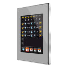 ZENNIO - Z41 Pro. Écran tactile couleur capacitif et connexion IP. Cadre chromé - Argent