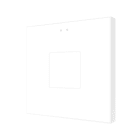 ZENNIO - Flat 1 v2. Interrupteur capacitif en verre - 1 bouton- Blanc