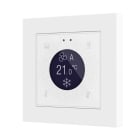ZENNIO - Flat 55 Display v2. Interrupteur capacitif en verre avec écran - Personnalisé...