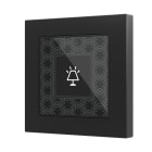 ZENNIO - Flat 55 X1 v2. Glass capacitive push button 55x55 - 1 button - Custom (ZS55 f...