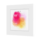ZENNIO - Flat 55 X4 v2. Glass capacitive push button 55x55 - 4 buttons - Custom (ZS55 ...