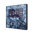 ZENNIO FRANCE - Flat Display v2. Interrupteur capacitif de 5 boutons et display graphique sup...