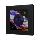 ZENNIO FRANCE - Flat RGB 55 Display. Interrupteur capacitif en verre avec écran - Personnalis...
