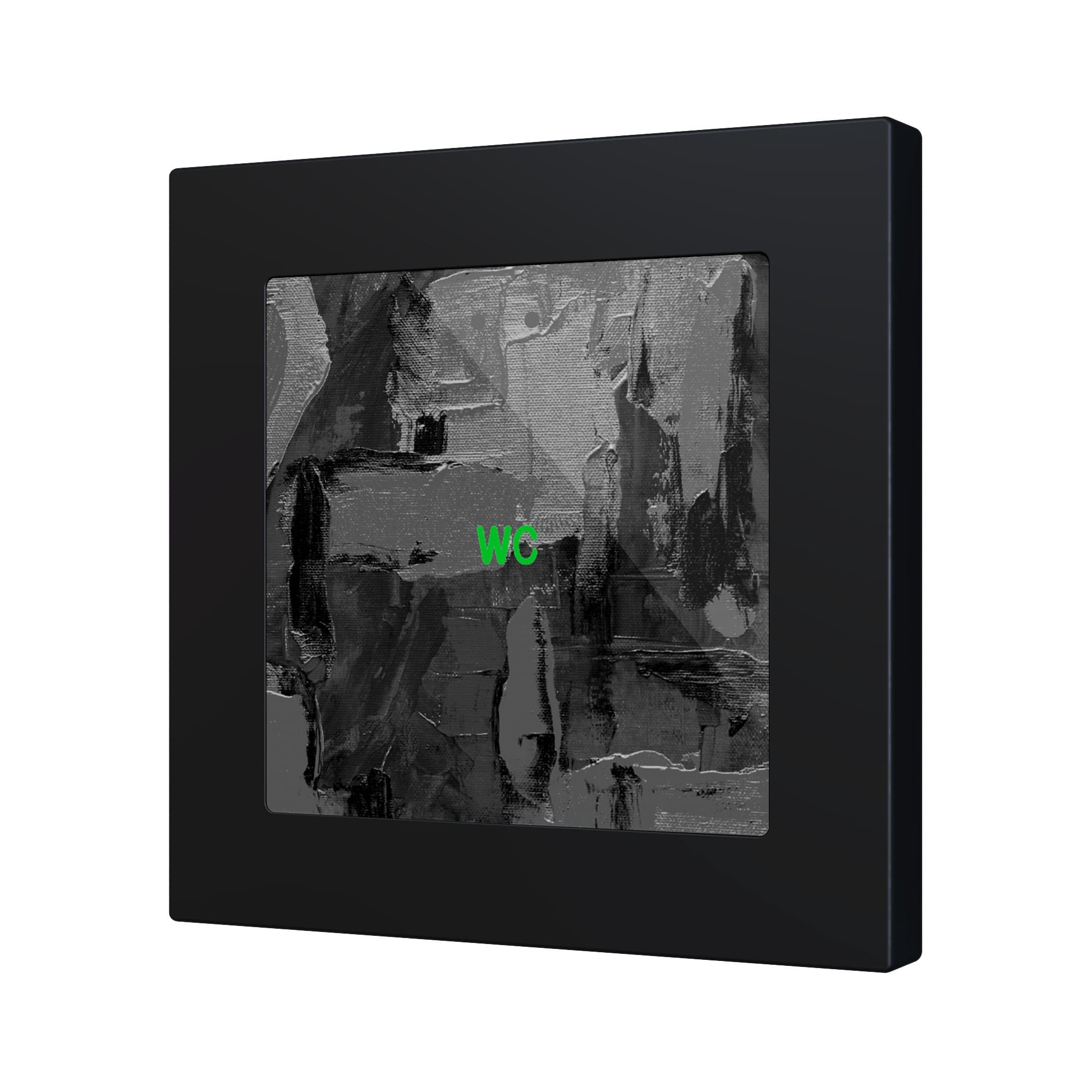 ZENNIO FRANCE - Flat RGB 55 X1. Interrupteur capacitif en verre 55 x 55 - 1 bouton - Personna...