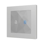 ZENNIO FRANCE - Flat RGB 55 X2. Interrupteur capacitif en verre 55 x 55 - 2 boutons - Personn...