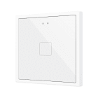 ZENNIO FRANCE - Flat RGB 70 X1. Interrupteur capacitif en verre 70x70 - 1 bouton - Blanc (cad...