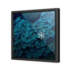 ZENNIO FRANCE - Flat RGB 70 X2. Interrupteur capacitif en verre 70x70 - 2 boutons - Personnal...