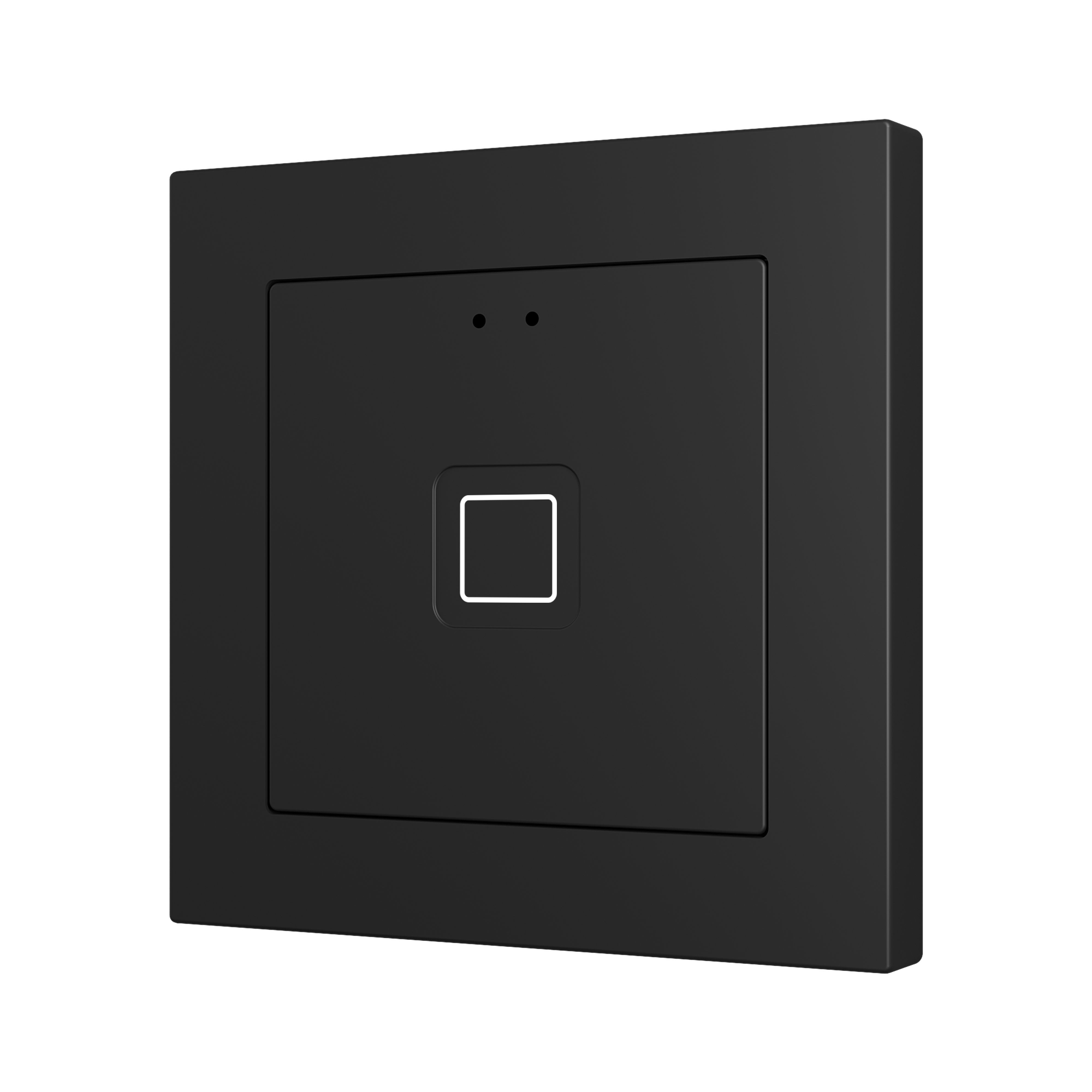 ZENNIO - Tecla 55 X1. PC-ABS Capacitive push button 55x55 - 1 button - Anthracite (ZS5...