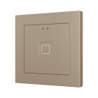 ZENNIO - Tecla 55 X1. PC-ABS Capacitive push button 55x55 - 1 button - Champagne (ZS55...