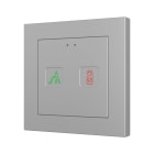 ZENNIO - Tecla 55 X2 Sign. PC-ABS 55x55 capacitive touch switch with DND/MUR indicator...