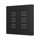 ZENNIO - Tecla 55 X6. PC-ABS Capacitive push button 55x55 - 6 buttons - Anthracite (ZS...