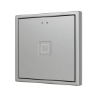 ZENNIO - Tecla 70 X1. Interrupteur capacitif en polycarbonate 70x70 ? 1 bouton - Argen...