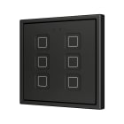 ZENNIO - Tecla 70 X6. PC-ABS Capacitive push button 70x70 - 6 buttons - Anthracite (ZS...