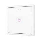ZENNIO FRANCE - Tecla RGB 70 X1. Interrupteur capacitif en polycarbonate 70x70 - 1 bouton - P...