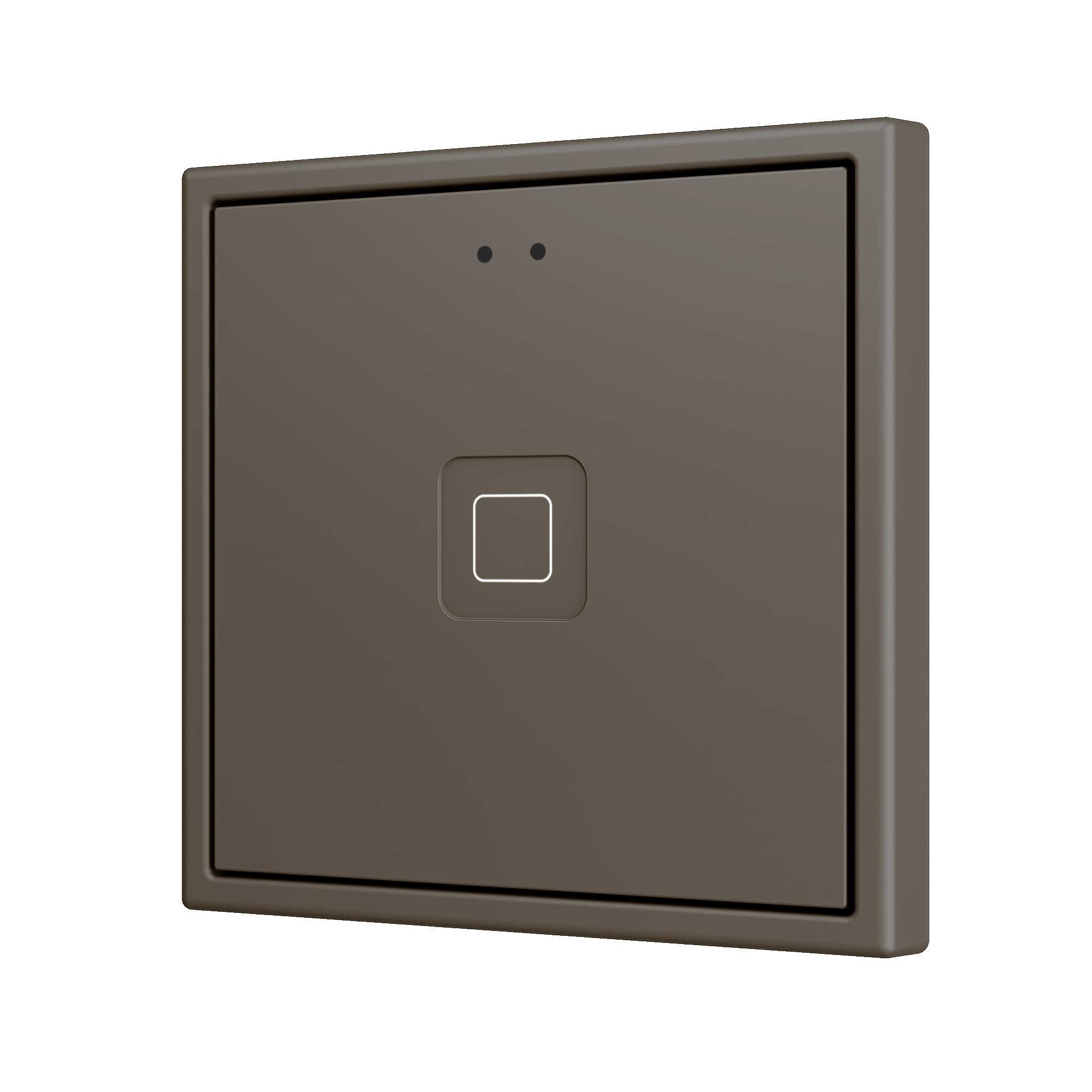 ZENNIO FRANCE - Tecla RGB 70 X1. Interrupteur capacitif en polycarbonate 70x70 - 1 bouton - M...