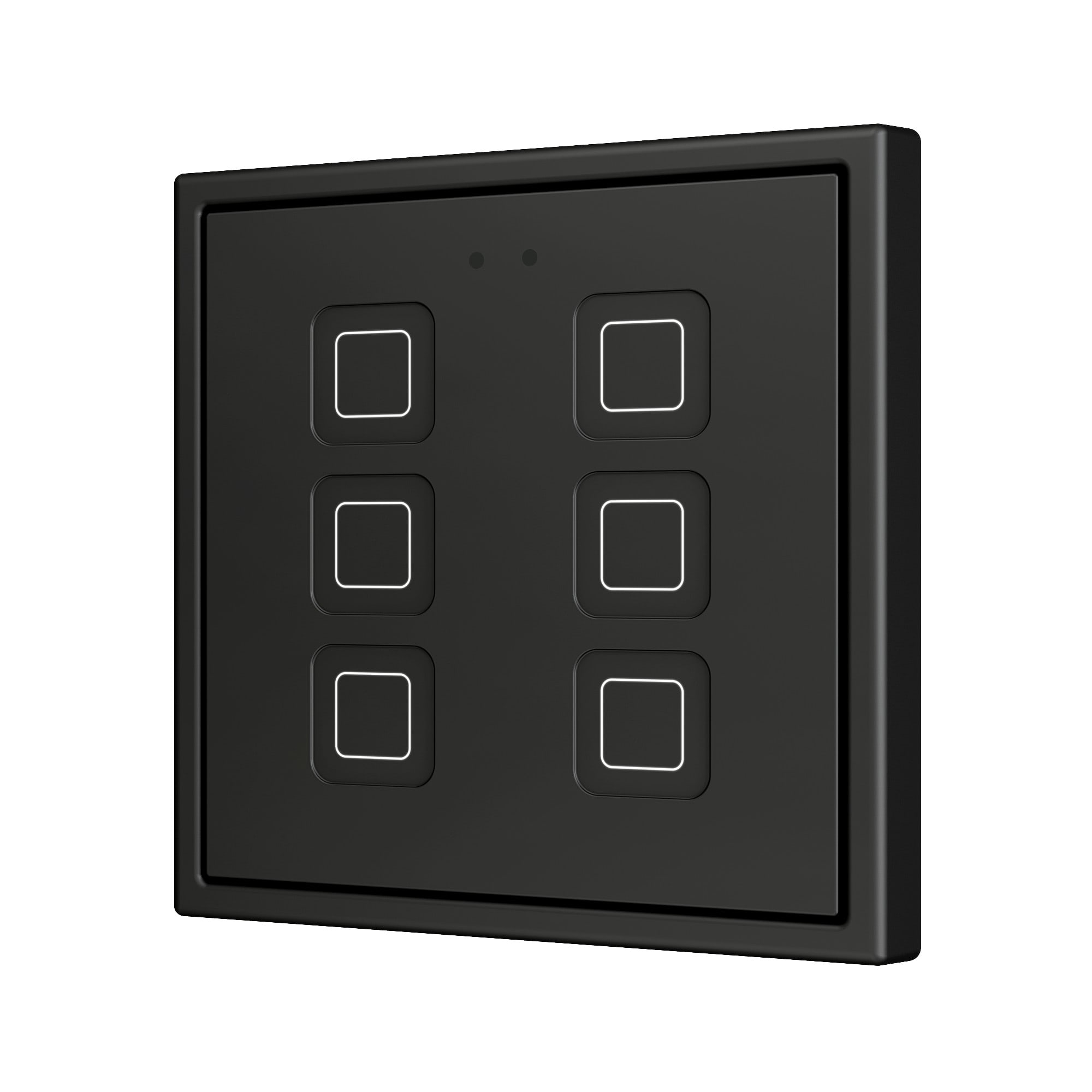 ZENNIO FRANCE - Tecla RGB 70 X6. Interrupteur capacitif en polycarbonate 70x70 - 6 boutons - ...