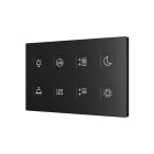 ZENNIO - Tecla XL X8. PC-ABS Capacitive push button - 8 buttons - Custom