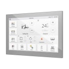 ZENNIO - Z100. Color capacitive touch panel (10" display) - Silver