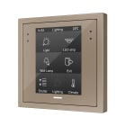 ZENNIO - Z28. Capacitive touch panel (2.8" display) for 70x70 frames - Champagne (fram...