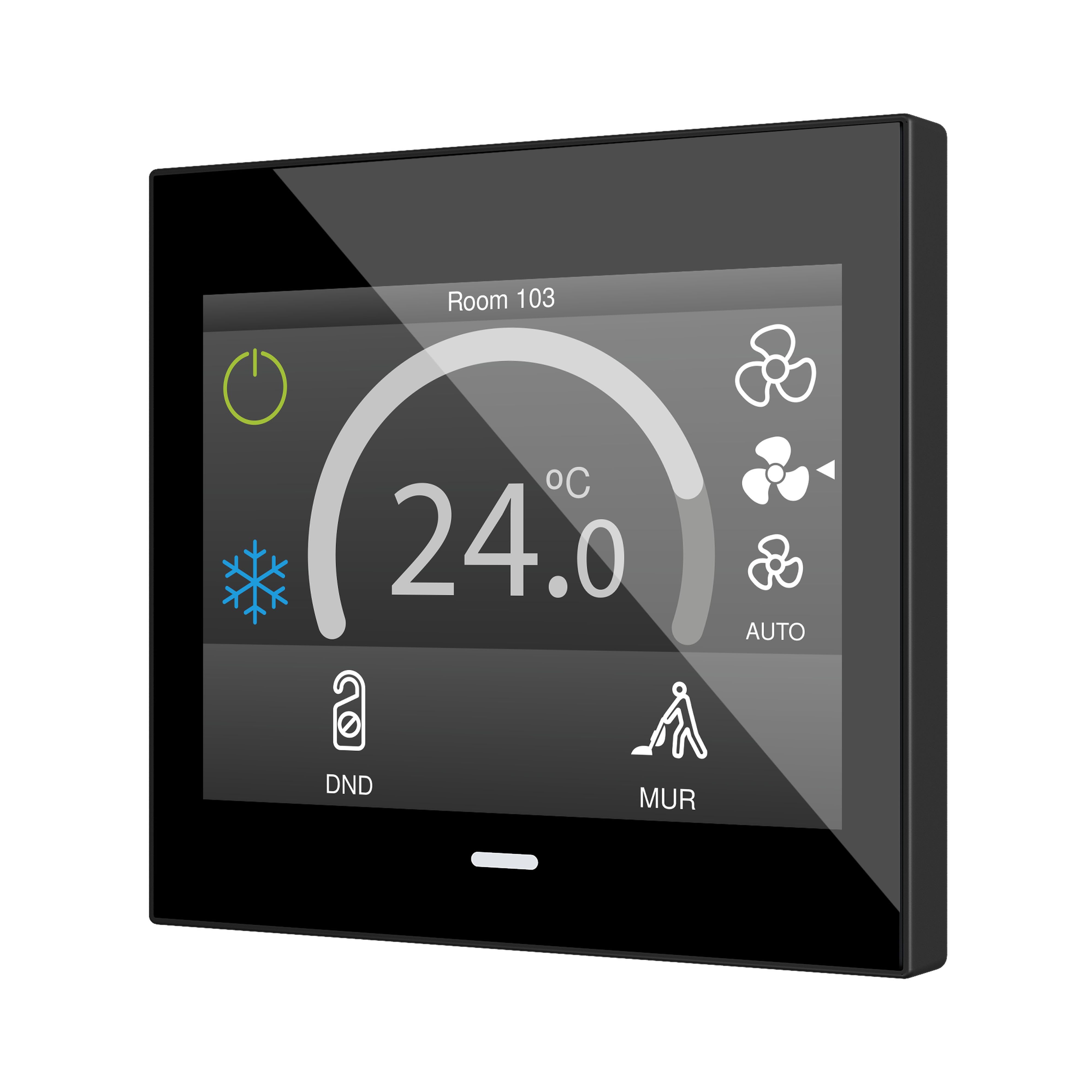 ZENNIO - Z35 v3. Capacitive touch panel - Anthracite