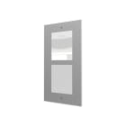 ZENNIO - GetFace IP - Flush installation - Frame - 2 modules (must be together with ZV...