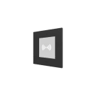 ZENNIO - GetFace IP - Installation encastrée - Cadre - 1 module - noire (doit aller av...