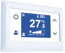 Mitsubishi Electric - Télécommande individuelle THERMOSTAT TACTILE RADIO MELZONE B.