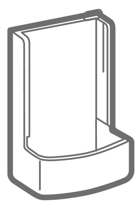 Mitsubishi Electric - Support de télécommande MAC-286RH-E