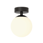 Astro - Plafonnier Denver Noir mat univers Salle de bain IP44