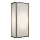 Astro - Applique Messina 160 Frosted II Bronze univers Extérieur IP44