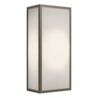 Astro - Applique Messina 160 Frosted II Bronze univers Extérieur IP44