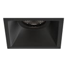 Astro - Spot Minima Slimline Square Fixed Fire-Rated IP65 Noir mat Salle de bain IP65