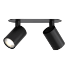 Astro - Spot Ascoli Twin Recessed Noir mat univers Intérieur IP20