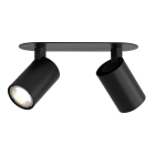 Astro - Spot Ascoli Twin Recessed Noir mat univers Intérieur IP20