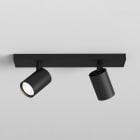 Astro - Spot Ascoli Twin Noir mat univers Intérieur IP20