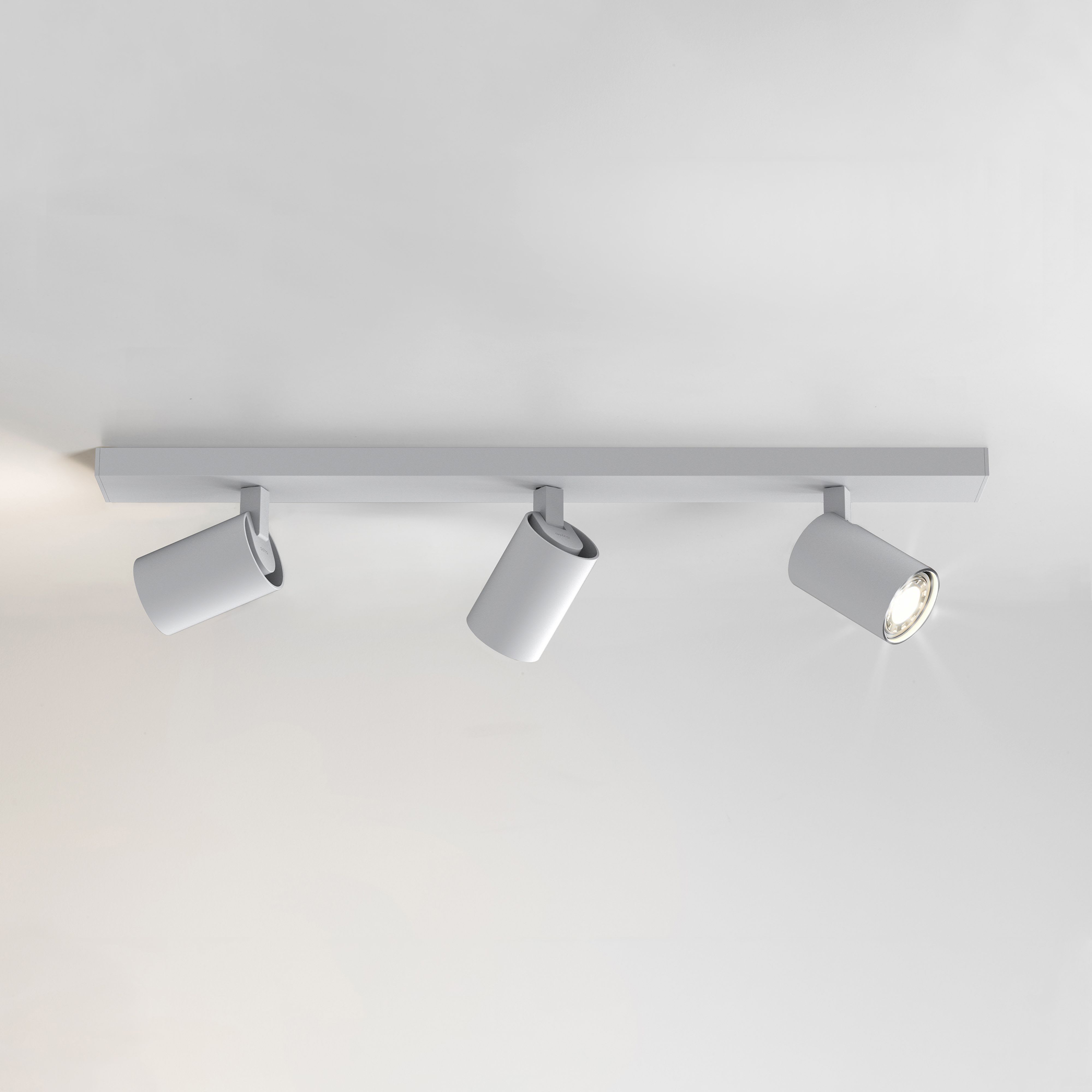 Astro - Spot Ascoli Triple Bar Blanc texturé univers Intérieur IP20