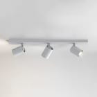 Astro - Spot Ascoli Triple Bar Blanc texturé univers Intérieur IP20