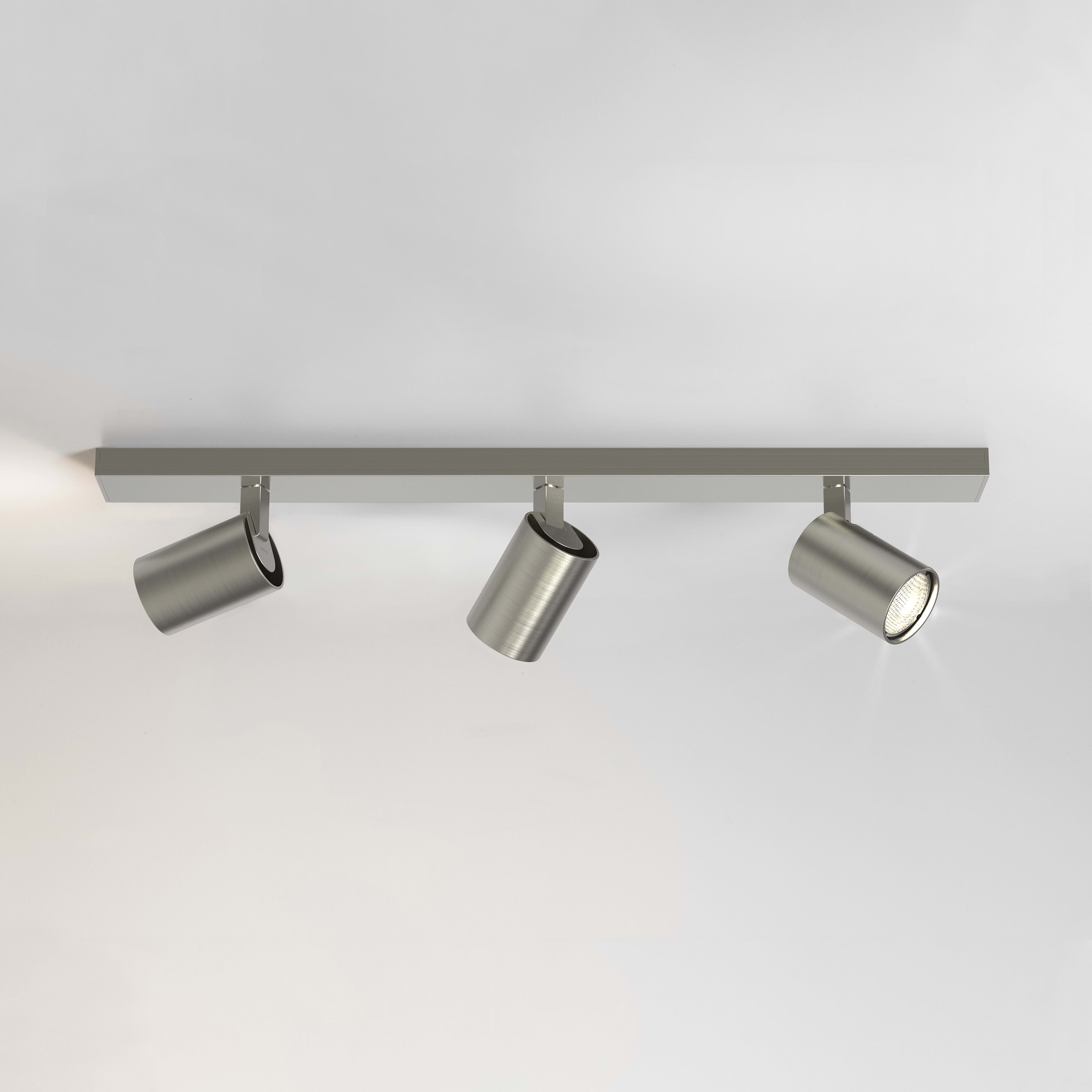 Astro - Spot Ascoli Triple Bar Nickel mat univers Intérieur IP20