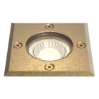 Astro - Encastré de sol Gramos Square Laiton massif univers Extérieur IP65
