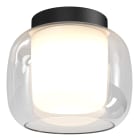 Astro - Plafonnier Aquina Ceiling 240 Noir mat univers Salle de bain IP44