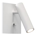 Astro - Liseuse Enna Square Switched LED Blanc texturé univers Intérieur IP20
