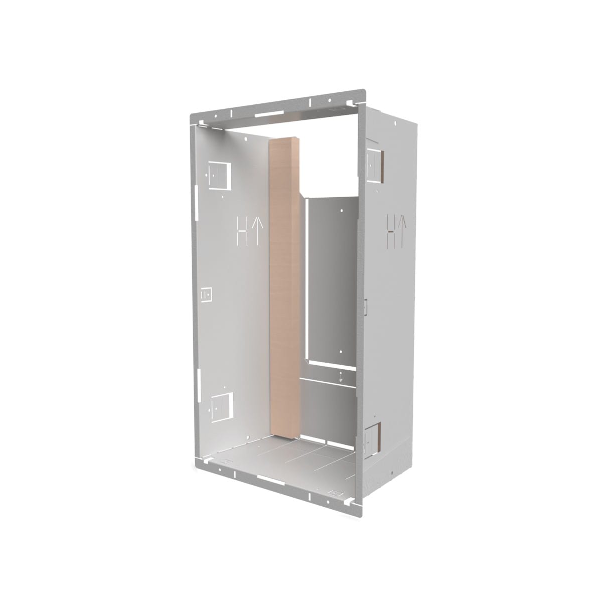 Atole - Lot de 4 Bacs tech 1 travee PC+1R BL