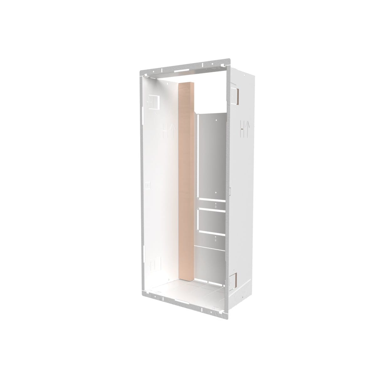 Atole - Lot de 4 Bacs tech 1 travee PC+2R BL