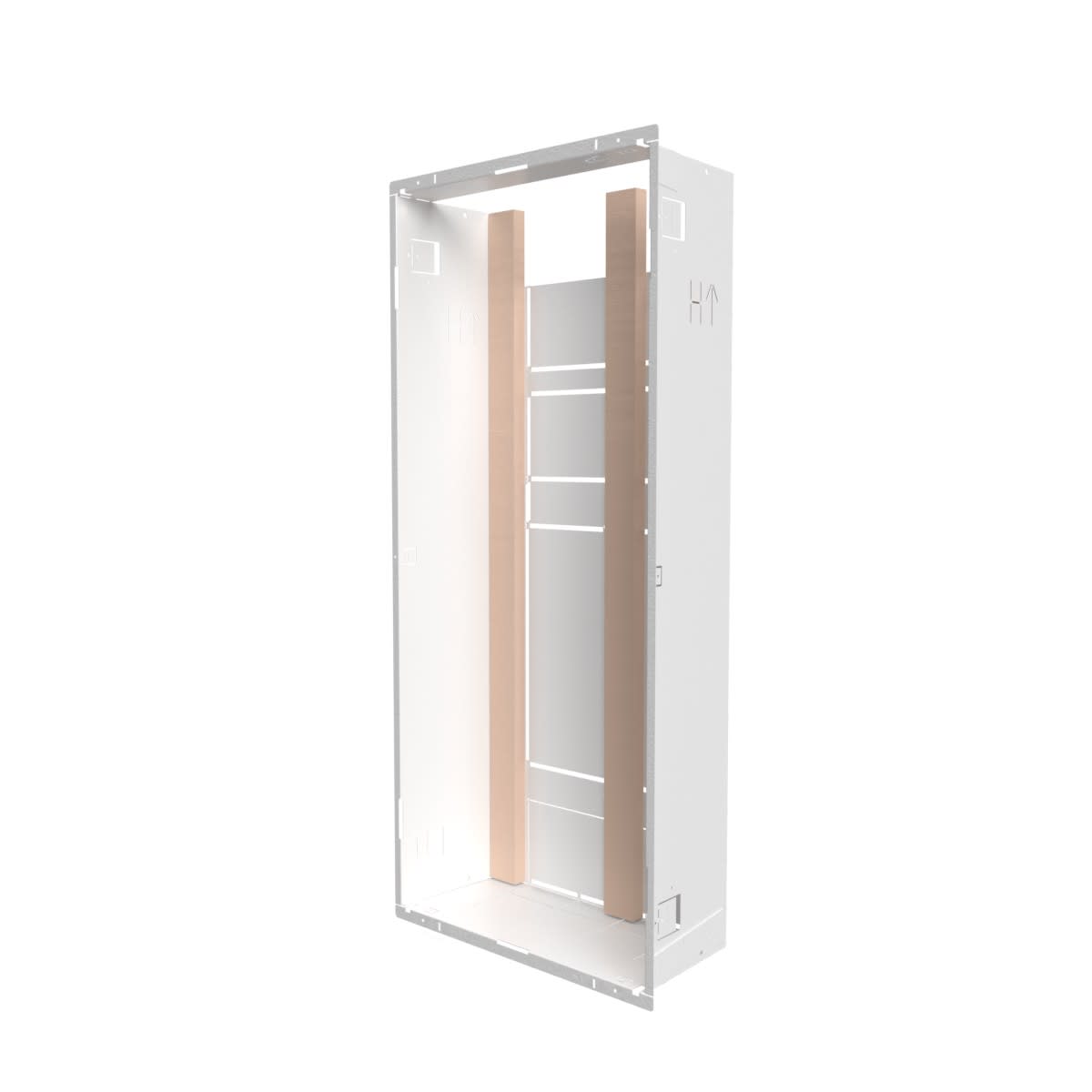 Atole - Bac tech 1 travee 18 modules PC+3R ou PC+2R+1R 160mm de profondeur BL